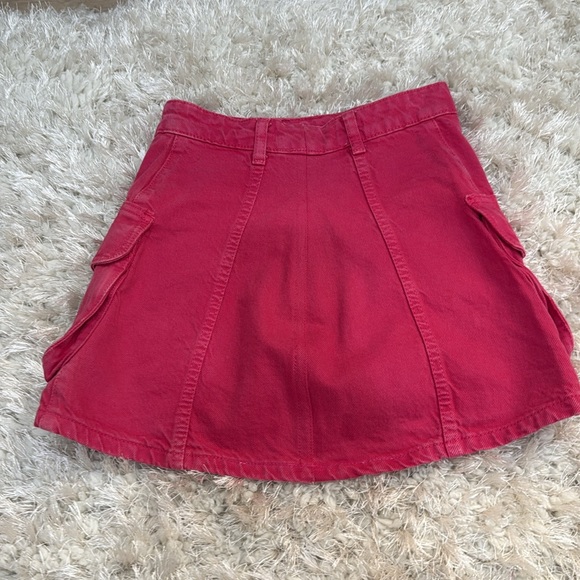 Zara - Denim Cargo Mini Skirt and Top Set - Picture 9 of 10
